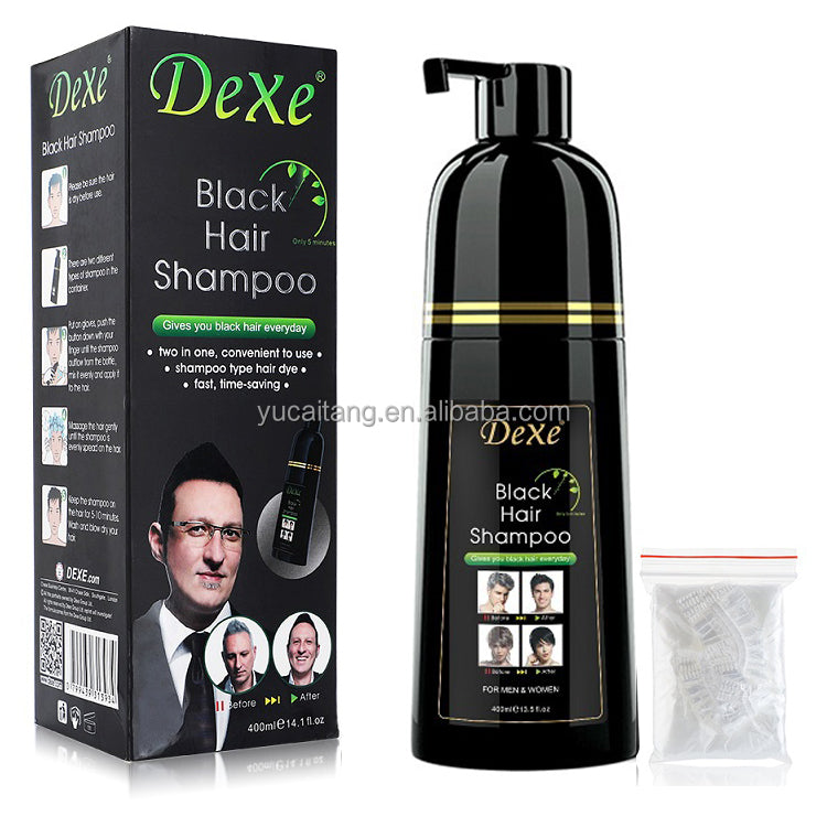 Dexe Shampoing cheveux noirs 400 ML