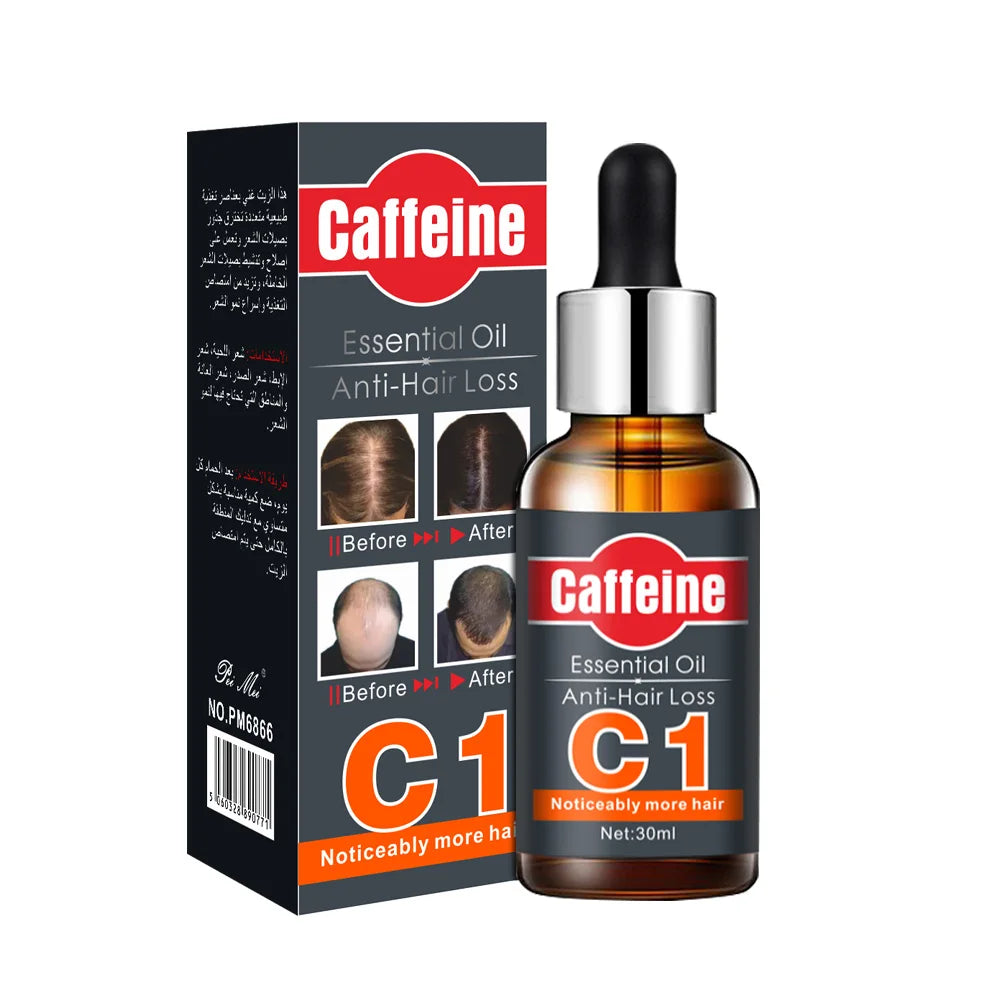Huile pousse cheveux Caféine C1  30 ml