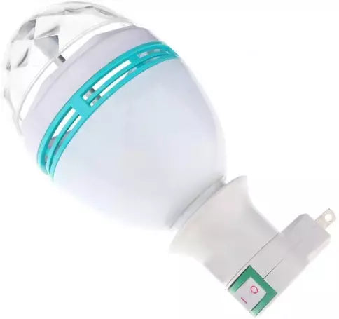 Lampe led rotative milticouleur avec branchement